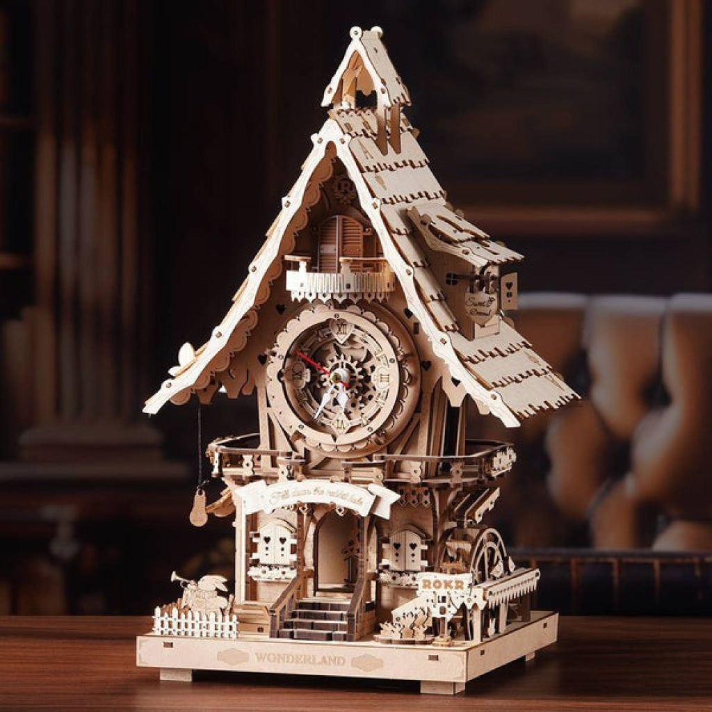 ROKR Cuckoo Clock Mechanical 3D Wooden Puzzle - Robotime